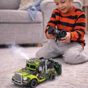 Hornet Spray Light RC Monster Truck – High Speed Rechargeable Remote Control Car for Kids