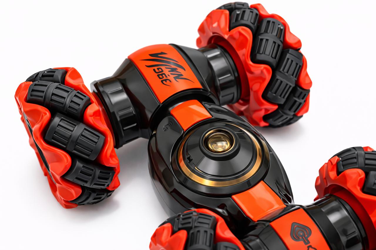 RC Stunt Car 360° Double-Sided Rotating Toy with Remote Control for Kids - Image 4