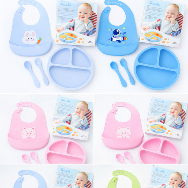 Silicone Baby Dinner Set
