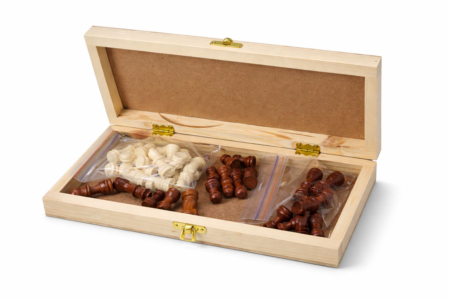 Wooden Folding Chess Board Game | Classic Strategy Chess Set for Kids & Adults - Image 3